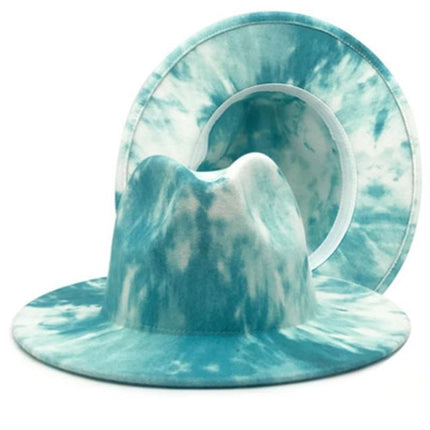 Chapeau haut de forme coloré - Turquoise - M (56 - 58cm) | La boutique du chapeau