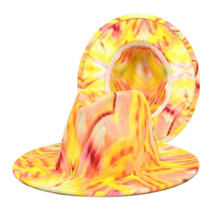 Chapeau haut de forme coloré - Or - M (56 - 58cm) | La boutique du chapeau