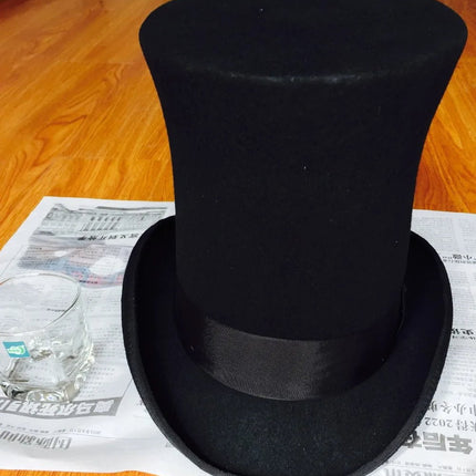 Chapeau haut de forme extra haut - S (54 - 55cm) - | La boutique du chapeau