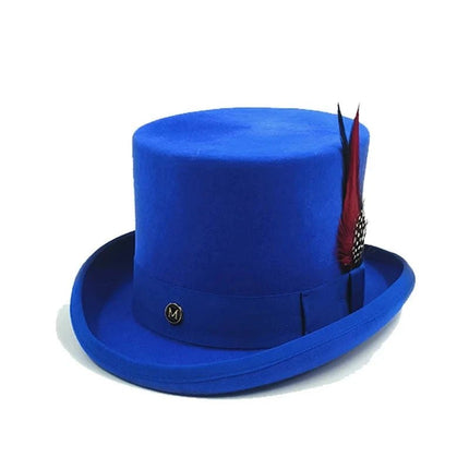 Chapeau haut de forme homme - 46 - S (54 - 55cm) | La boutique du chapeau
