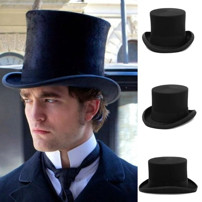 Chapeau haut de forme homme - 16 - S (54 - 55cm) | La boutique du chapeau