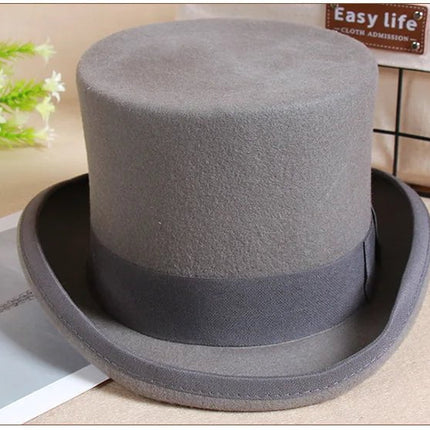 Chapeau haut de forme homme - 111 - S (54 - 55cm) | La boutique du chapeau