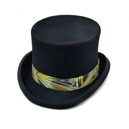 Chapeau haut de forme magie - Noir 2 - S (54 - 55cm) | La boutique du chapeau