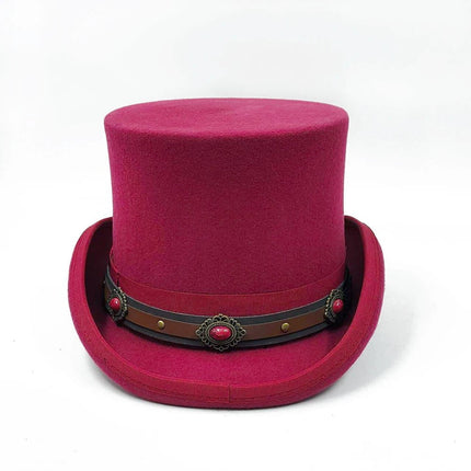 Chapeau haut de forme mariage - 34 - L (58 - 59cm) | La boutique du chapeau