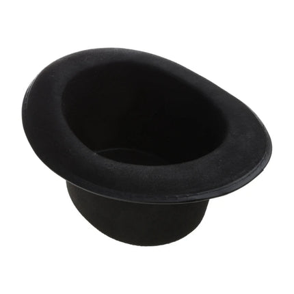 Chapeau haut de forme steampunk - Lunettes argent - Ajustable (du 54 au 59) | La boutique du chapeau
