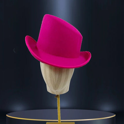 Chapeau haut de forme unisexe - 66 - M (56 - 58cm) | La boutique du chapeau