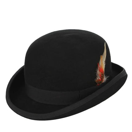 Chapeau Melon Féminin - Noir - S (54 - 55cm) | La boutique du chapeau