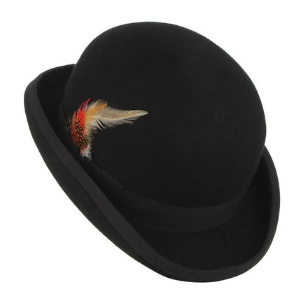 Chapeau Melon Féminin - Noir - S (54 - 55cm) | La boutique du chapeau