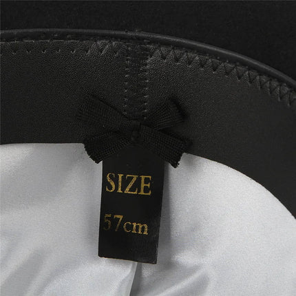 Chapeau Melon Féminin - Noir - S (54 - 55cm) | La boutique du chapeau