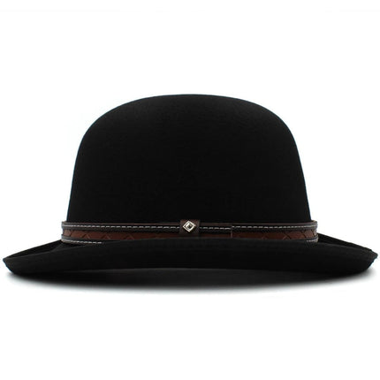 Chapeau melon femme - Noir - M (56 - 58cm) | La boutique du chapeau