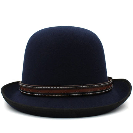 Chapeau melon femme - Marine - M (56 - 58cm) | La boutique du chapeau