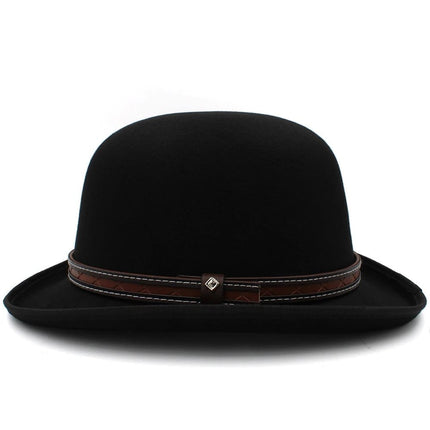 Chapeau melon femme - Noir - M (56 - 58cm) | La boutique du chapeau