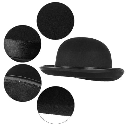 Chapeau melon homme - Rouge - L (58 - 59cm) | La boutique du chapeau