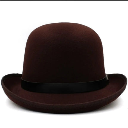 Chapeau melon pour femme - Bleu - M (56 - 58cm) | La boutique du chapeau