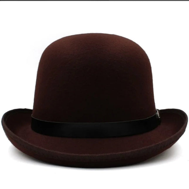 Chapeau melon pour femme - Bleu - M (56 - 58cm) | La boutique du chapeau