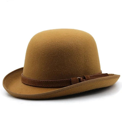 Chapeau melon pour homme - Gris - L (58 - 59cm) | La boutique du chapeau