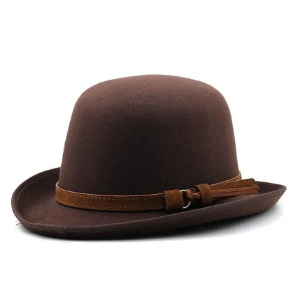 Chapeau melon pour homme - Gris - L (58 - 59cm) | La boutique du chapeau