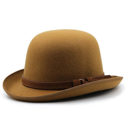 Chapeau melon pour homme - Kaki - L (58 - 59cm) | La boutique du chapeau