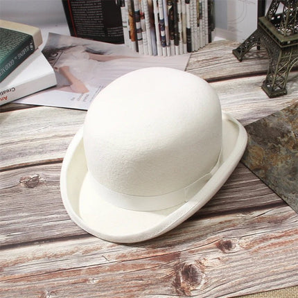 Chapeau melon pour hommes - Noir - S (54 - 55cm) | La boutique du chapeau