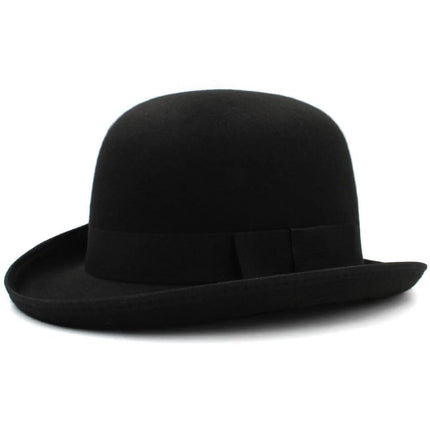Chapeau Melon Traditionnel - Noir - L (58 - 59cm) | La boutique du chapeau