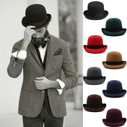 Chapeau Melon Traditionnel - Vert - L (58 - 59cm) | La boutique du chapeau