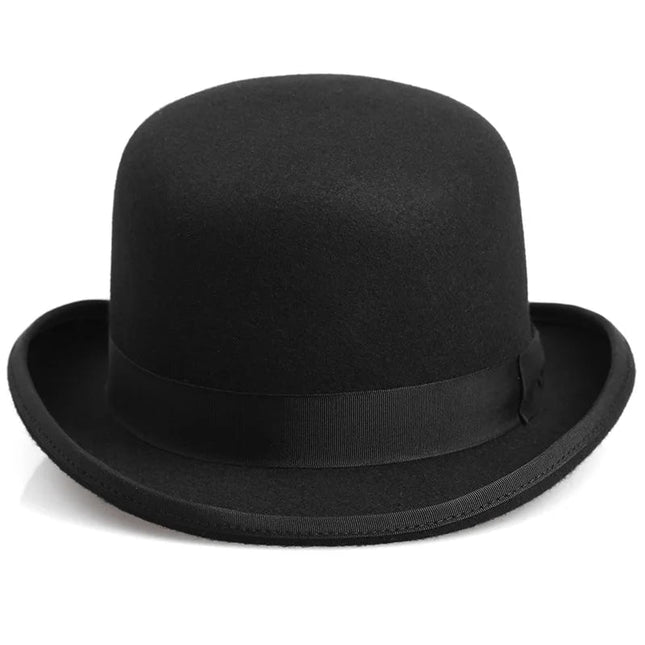 Chapeau Melon Traditionnel - Noir - L (58 - 59cm) | La boutique du chapeau