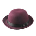 Chapeau Melon vintage - Bordeau - M (56 - 58cm) | La boutique du chapeau