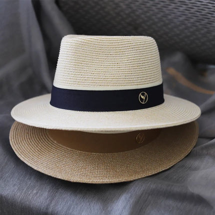 Chapeau paille Fedora - Ivoire - M (56 - 58cm) | La boutique du chapeau