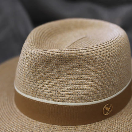 Chapeau paille Fedora - Ivoire - M (56 - 58cm) | La boutique du chapeau