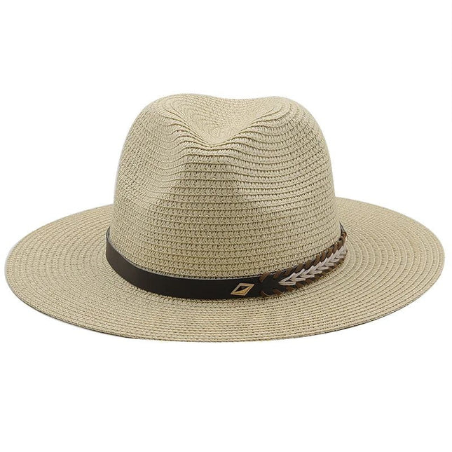 Chapeau Panama pour femme et homme - Beige - M (56 - 58cm) | La boutique du chapeau