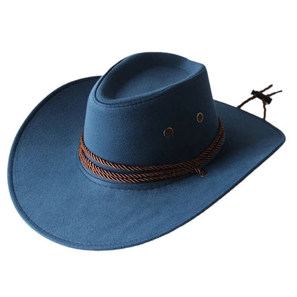Chapeau Stetson occidental - Bleu - M (56 - 58cm) | La boutique du chapeau