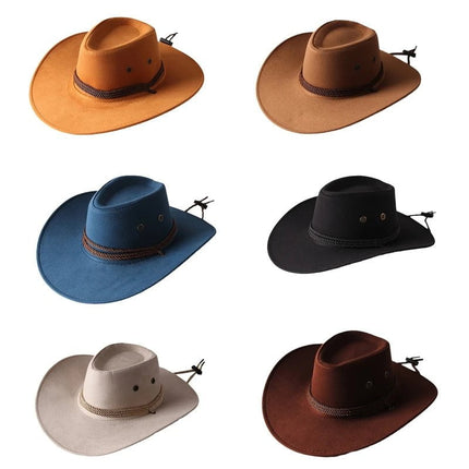 Chapeau Stetson occidental - Noir - M (56 - 58cm) | La boutique du chapeau