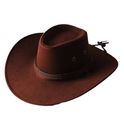 Chapeau Stetson occidental - Marron - M (56 - 58cm) | La boutique du chapeau