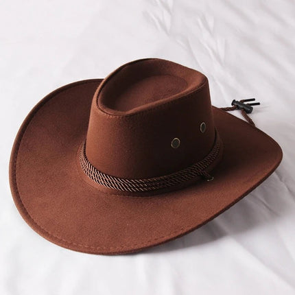 Chapeau Stetson occidental - Noir - M (56 - 58cm) | La boutique du chapeau