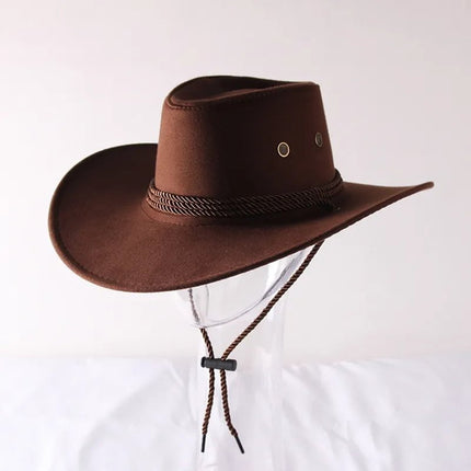 Chapeau Stetson occidental - Noir - M (56 - 58cm) | La boutique du chapeau