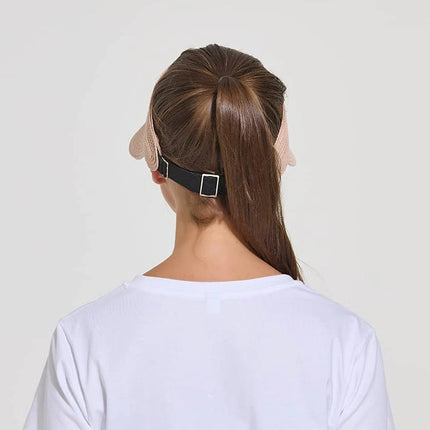 Chapeau visière réglable à large bord - Noir - Ajustable (du 54 au 59) | La boutique du chapeau