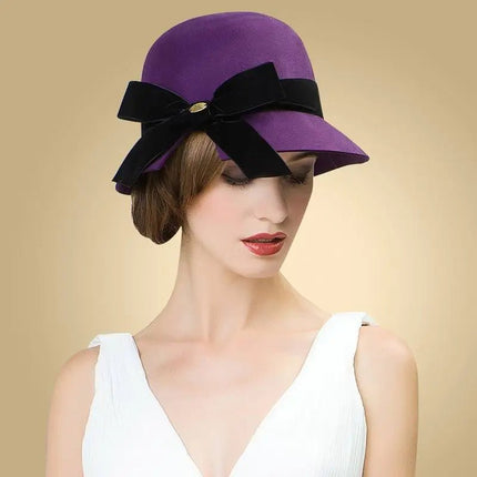 Chapeaux cloche - Violet - M (56 - 58cm) | La boutique du chapeau