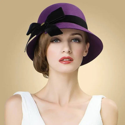 Chapeaux cloche - Violet - M (56 - 58cm) | La boutique du chapeau
