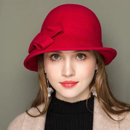 Chapeaux cloche femme - Bordeau - M (56 - 58cm) | La boutique du chapeau