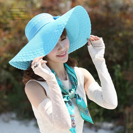 Chapeaux de paille - Bleu - M (56 - 58cm) | La boutique du chapeau