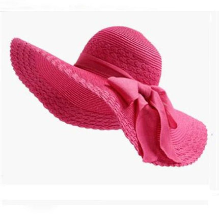 Chapeaux de paille - Rose 2 - M (56 - 58cm) | La boutique du chapeau