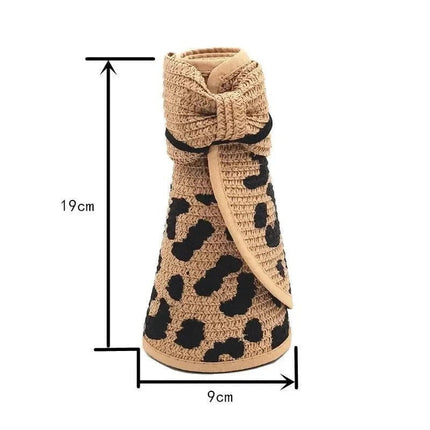Chapeaux de paille de plage - Khaki - Ajustable (du 54 au 59) | La boutique du chapeau