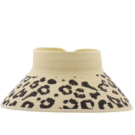 Chapeaux de paille de plage - Abricot - Ajustable (du 54 au 59) | La boutique du chapeau
