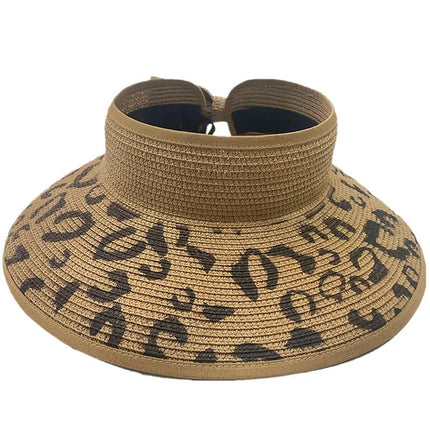 Chapeaux de paille de plage - Camel - Ajustable (du 54 au 59) | La boutique du chapeau