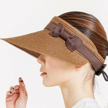 Chapeaux de paille pour femmes - Café - Ajustable (du 54 au 59) | La boutique du chapeau