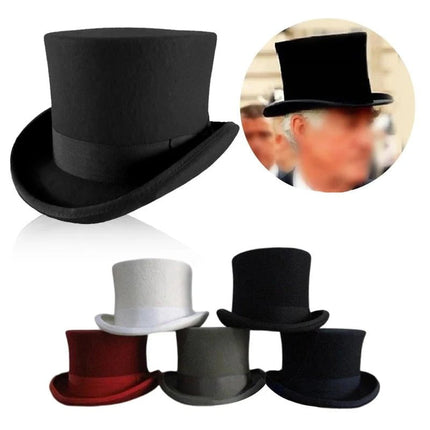 chapeaux haut de forme homme - Rouge - S | La boutique du chapeau