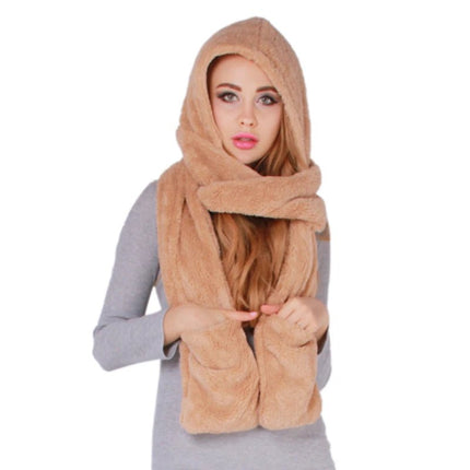 Écharpe à capuche femme - Rose/violet - Ajustable (du 54 au 59) | La boutique du chapeau