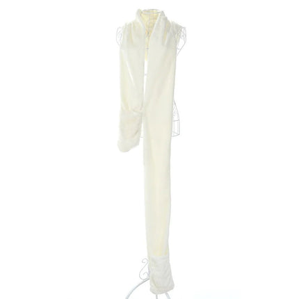 Écharpe à capuche femme - Blanc - Ajustable (du 54 au 59) | La boutique du chapeau