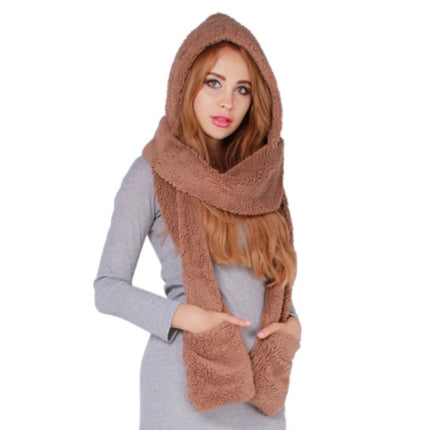 Écharpe à capuche femme - Rose/violet - Ajustable (du 54 au 59) | La boutique du chapeau