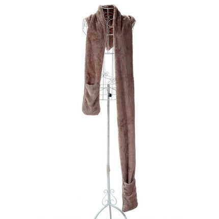 Écharpe à capuche femme - Café - Ajustable (du 54 au 59) | La boutique du chapeau